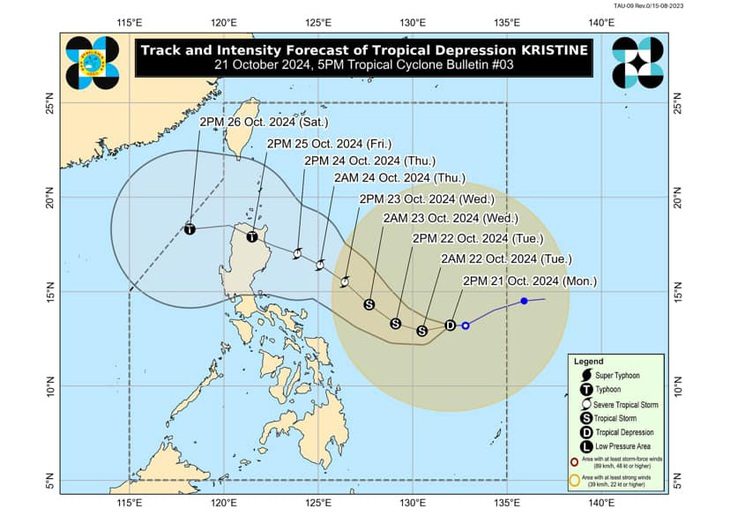 ap-thap-nhiet-doi-17295094044562020621297 Áp thấp nhiệt đới ngoài khơi Philippines khả năng mạnh lên thành bão, hướng vào Biển Đông - Ảnh 1.