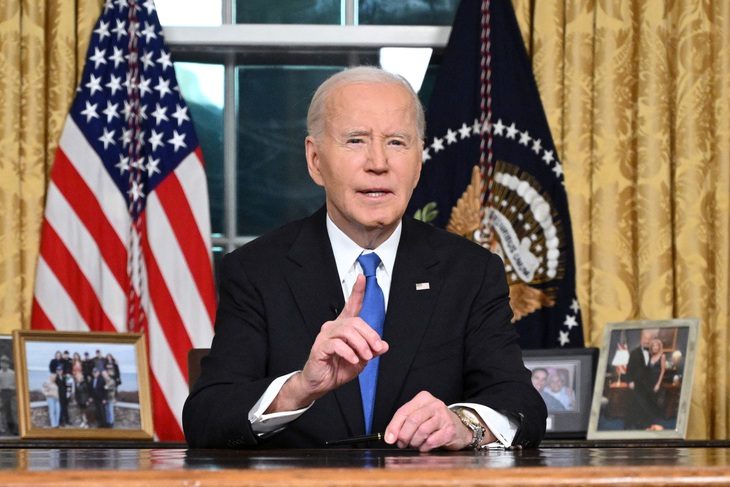 biden-16-1-17369979515161247392006 Ông Biden phát biểu lần cuối trước khi rời Nhà Trắng - Ảnh 1.
