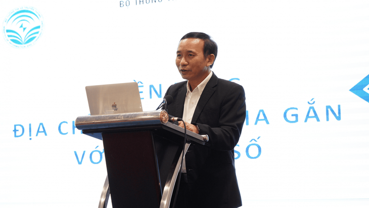 Bắt giam phó vụ trưởng và phó chánh văn phòng Bộ Thông tin và Truyền thông liên quan đại án AIC- Ảnh 1. Ông Nguyễn Trọng Đường, vụ phó thuộc Bộ Thông tin và Truyền thông, trong một buổi tập huấn tại tỉnh Thái Bình năm 2022 - Ảnh: Cổng TTĐT Sở TTTT tỉnh Thái Bình