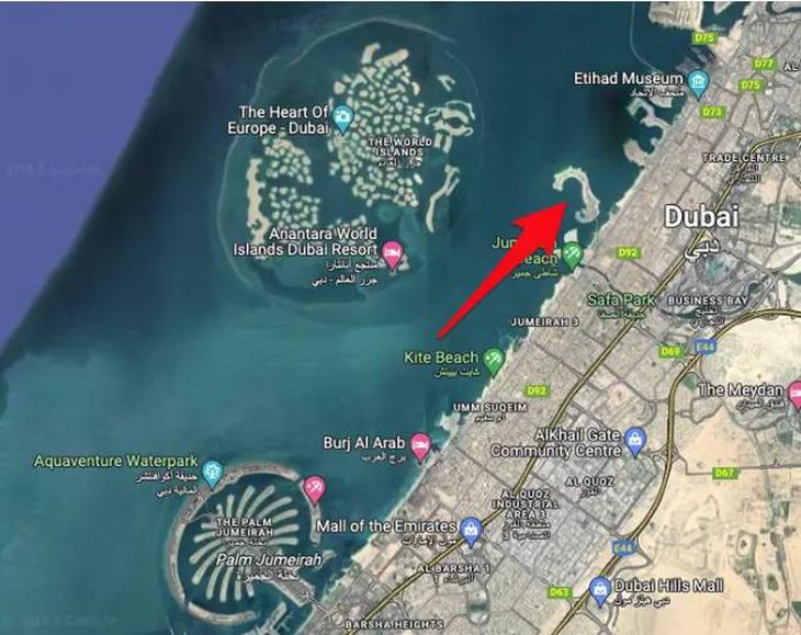 Bãi cát rộng nửa sân bóng đá bán giá 34 triệu USD ở Dubai - Ảnh 1. Bãi cát rộng nửa sân bóng đá bán giá 34 triệu USD ở Dubai - Ảnh 1.