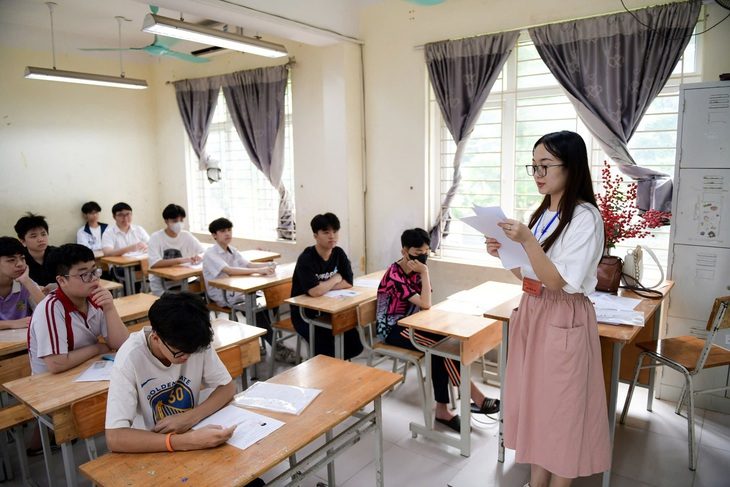 20 địa phương chọn tiếng Anh là môn thi thứ ba trong kỳ thi tuyển sinh lớp 10 - Ảnh 1. 20 địa phương chọn tiếng Anh là môn thi thứ ba trong kỳ thi tuyển sinh lớp 10 - Ảnh 1.